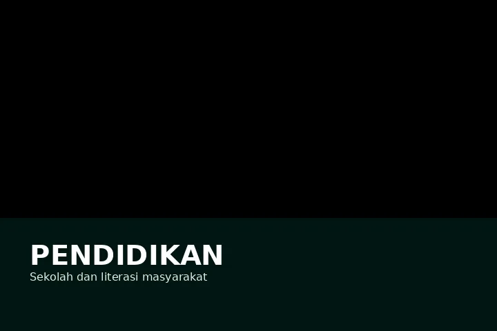 Ilustrasi Pendidikan & budaya masyarakat Desa Merawang