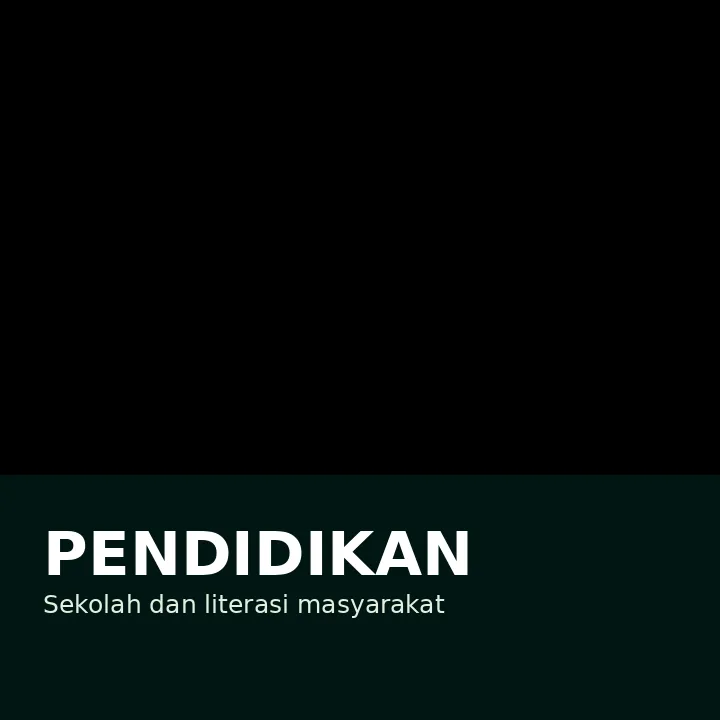 Ilustrasi pendidikan dan pengembangan sumber daya manusia Merawang
